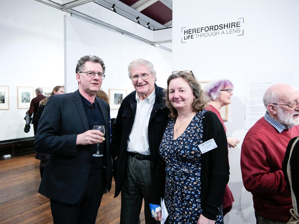 Rick and Julia Goldsmith at the opening of The PHOTOS exhibition