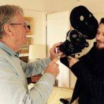 1543496257-Intern Michael Kenny – Keith James demonstrates old 16mm news camera Oct 31st 2018