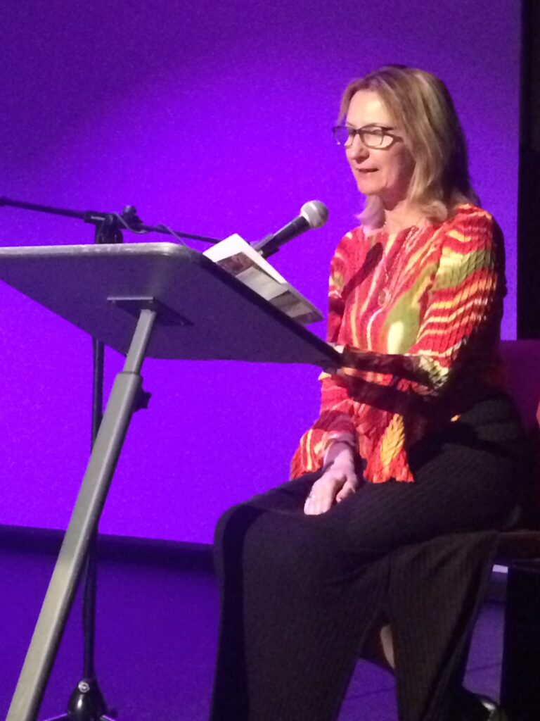 1543501104-LPF screening & poetry reading event – Romany poet Raine reads her poems